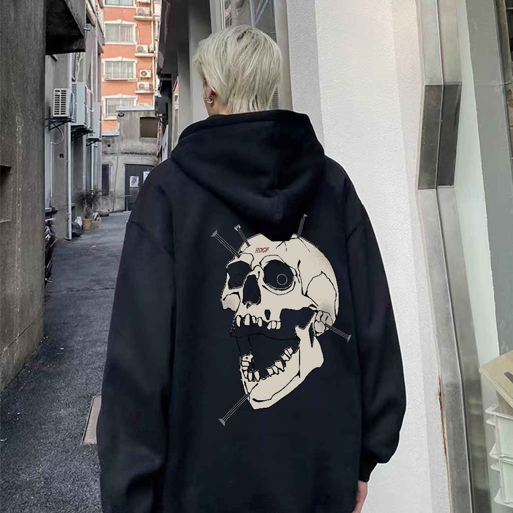 Áo Hoodie Cotton BEEYANBUY boy phố vintage thời trang in hình unisex 100% cotton-N0014