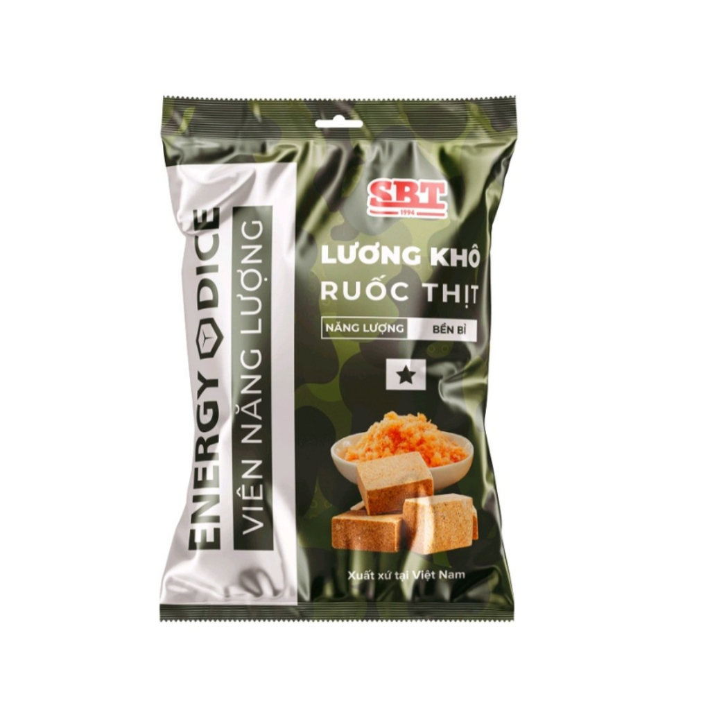 TÚI 500Gr- Lương khô mini SBT 8 vị Energy Dice