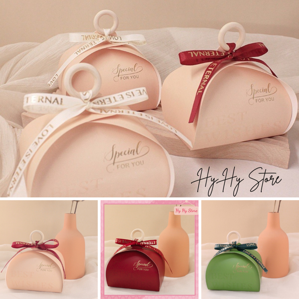 Hộp đựng quà siêu xinh có sẵn nhiều mẫu phong cách thanh lịch đựng mĩ phẩm bánh kẹo cao cấp