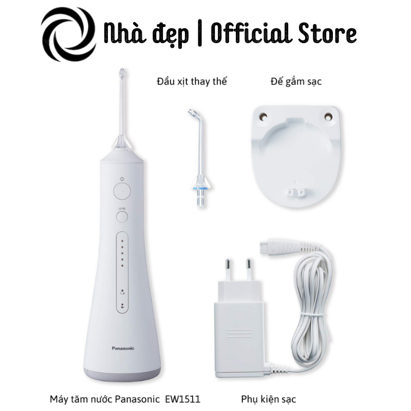 Máy Tăm Nước Panasonic EW1511 / EW-DJ67 / EW-DJ27 / DJ10, Công Nghệ Ion Âm, Kháng Nước, Sạc Nhanh, N