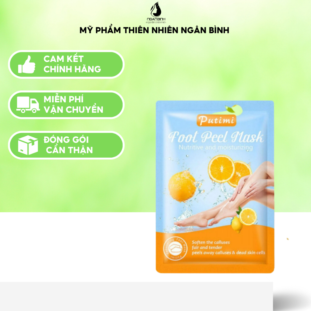 (4 mùi) Mặt nạ ủ tẩy tế bào chết bàn chân, tẩy vết chai, nứt gót chân, dưỡng ẩm da chân