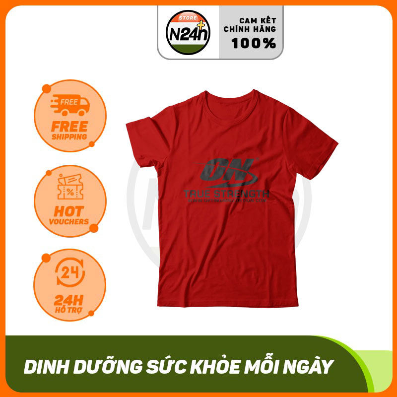 Áo Thun Thương Hiệu Optimum Nutrition Cá Tính - Fan ON - Chính hãng