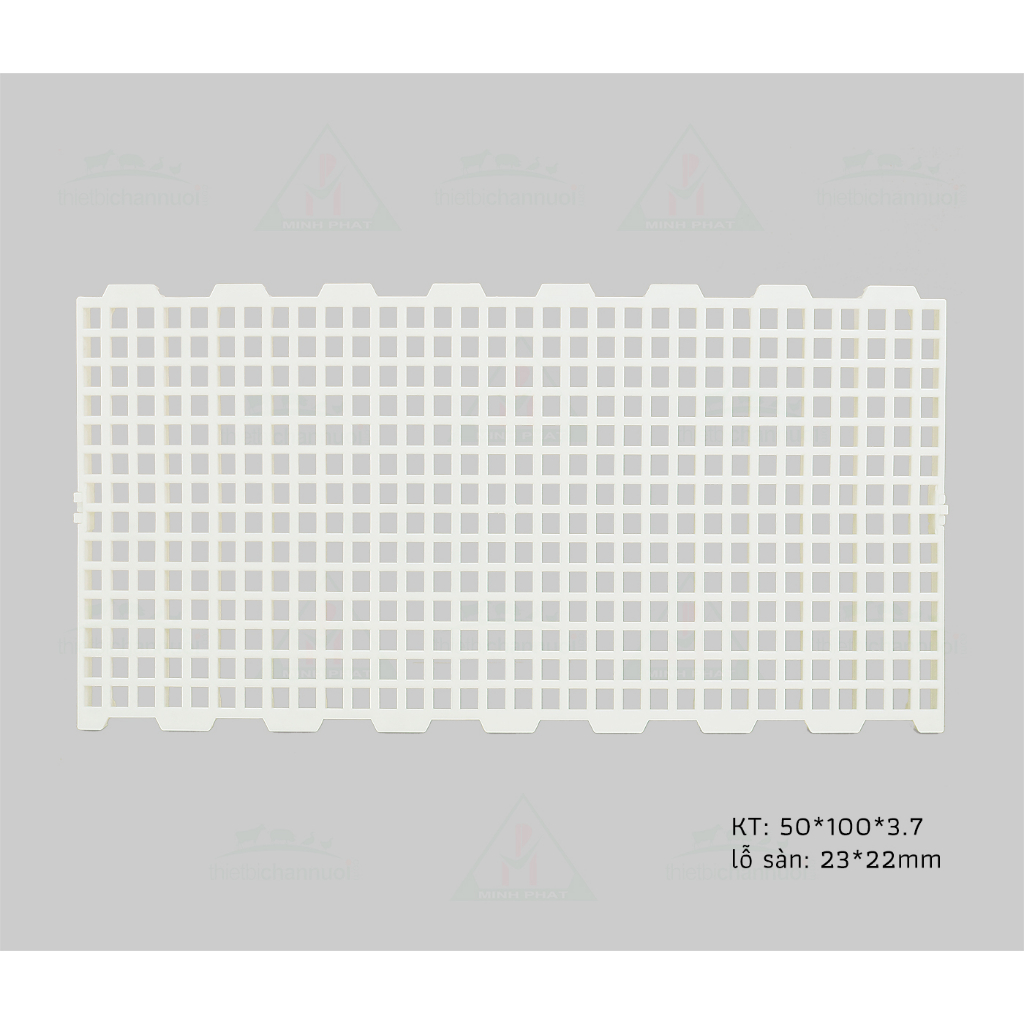 SÀN NHỰA 50X100CM LỖ VUÔNG LỚN