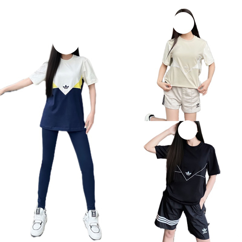 | VIDEO ẢNH THẬT | Áo thun adida||s 3sọc tay from nam/nữ