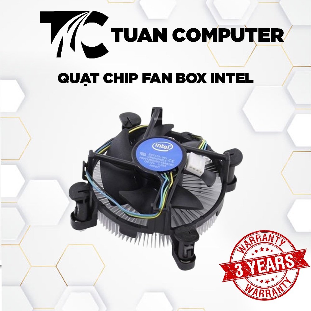 Quạt Chip Fan Box Intel Chạy Socket 775/1155 4.7