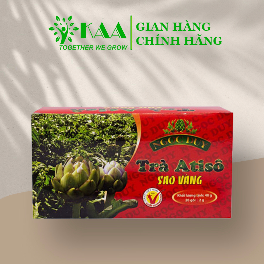 Trà Atiso Sao Vàng Hộp đỏ 20 Túi lọc