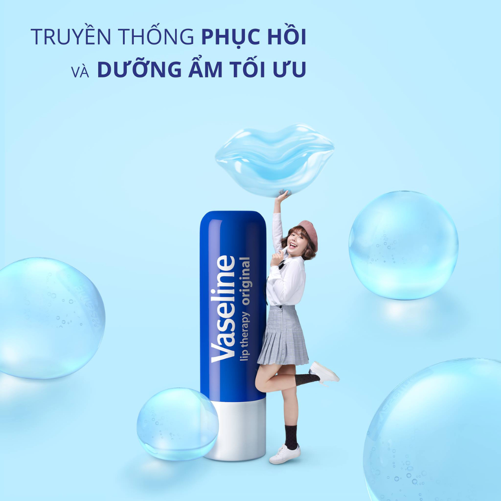 Son Dưỡng Môi Vaseline Dạng Thỏi Lip Therapy 4.8g