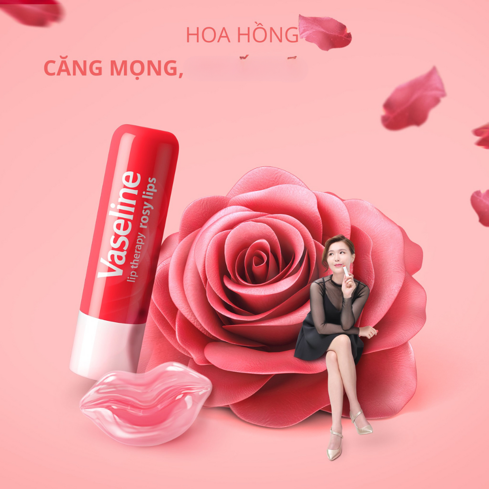 Son Dưỡng Môi Vaseline Dạng Thỏi Lip Therapy 4.8g