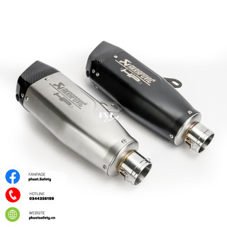 Lon pô akrapovic hp 2023 cao cấp nhập khẩu thái lan