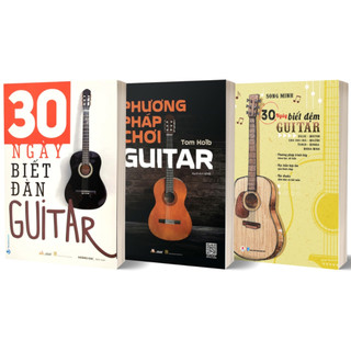 Sách - Combo Phương Pháp Chơi Guitar + 30 Ngày Biết Đàn Guitar + 30 Ngày Biết Đệm Guitar (Bộ 3 Quyển)