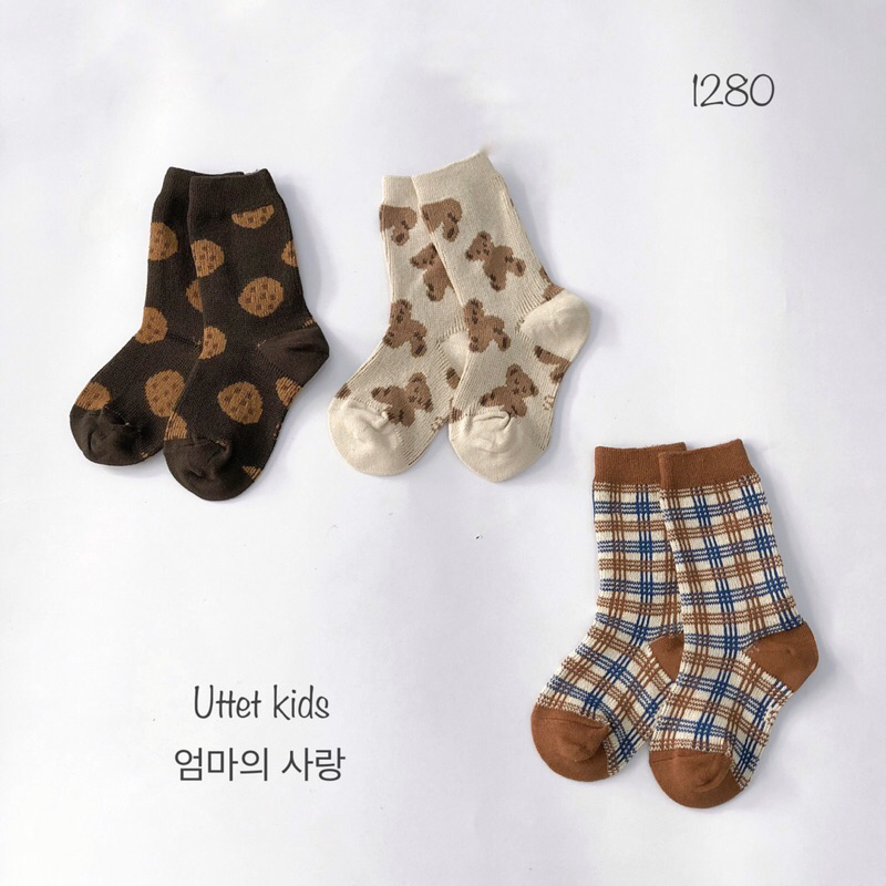 SÉT TẤT PHONG CÁCH HÀN QUỐC  DÀNH CHO BÉ GÁI VÀ BÉ TRAI CHẤT RẤT ĐẸP