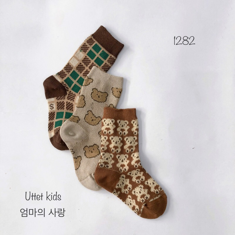 SÉT TẤT PHONG CÁCH HÀN QUỐC  DÀNH CHO BÉ GÁI VÀ BÉ TRAI CHẤT RẤT ĐẸP