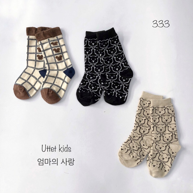 SÉT TẤT PHONG CÁCH HÀN QUỐC  DÀNH CHO BÉ GÁI VÀ BÉ TRAI CHẤT RẤT ĐẸP