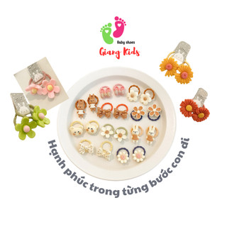 Dây buộc tóc cho bé hình dễ thương xinh xắn chun buộc tóc cho bé co giãn tốt-GIANG KIDS