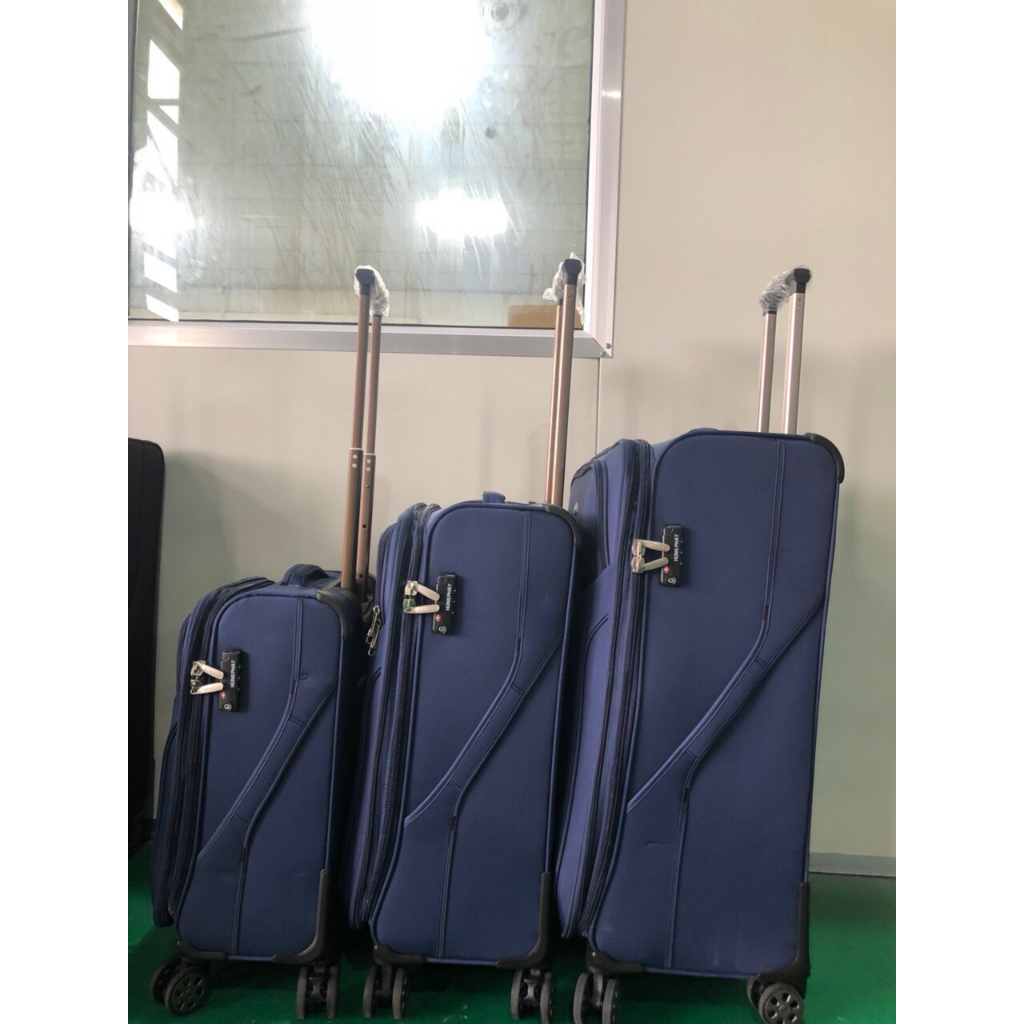 Vali Kéo Vải 033 HÙNG PHÁT - Size 23,24.28 inch- bảo hành 5 năm.