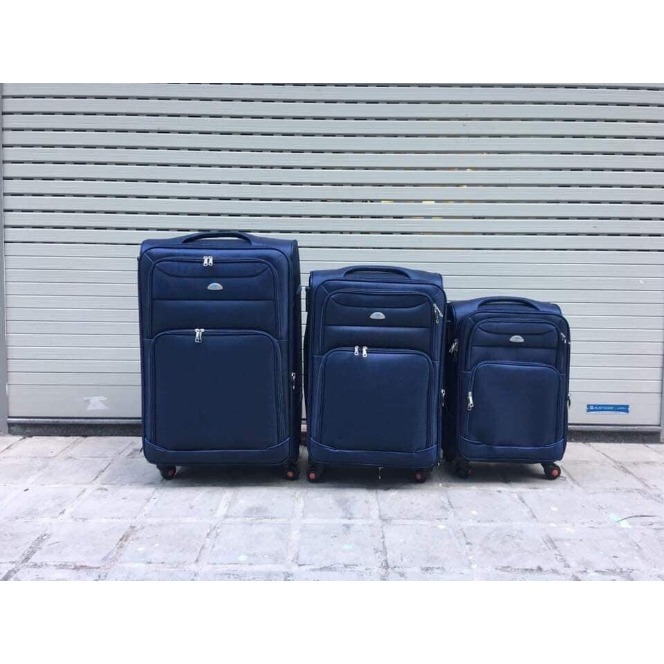 Vali Kéo Vải 033 HÙNG PHÁT - Size 23,24.28 inch- bảo hành 5 năm.