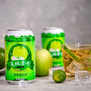 Nước Uống Dấm Táo TianDi No.1 Thanh Nhiệt, Tốt Cho Sức Khỏe 330ML 1 Lon