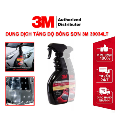 Chai xịt tăng độ bóng sơn ô tô 3M 39034LT 400ml