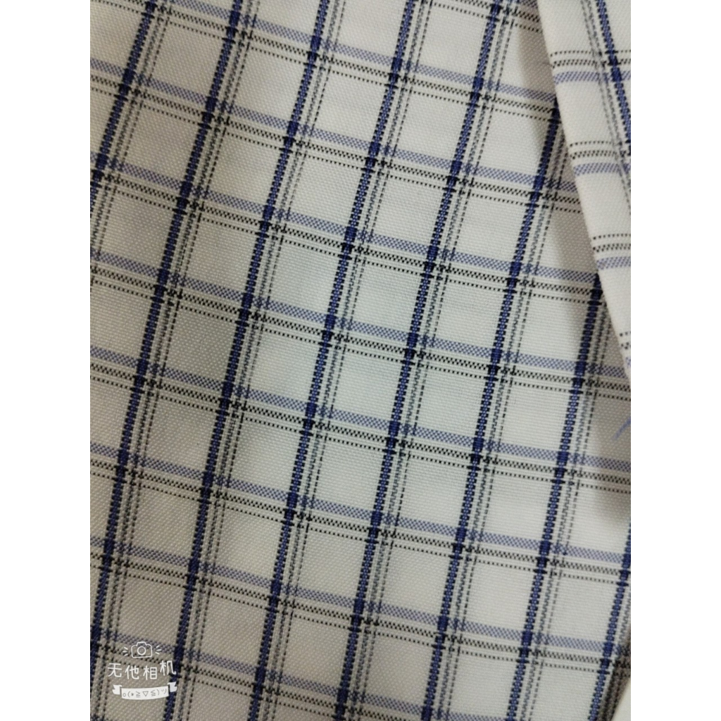 Áo sơ mi nam caro tay dài có cổ có túi vải mềm mát không nhăn không xù lông AKATE12