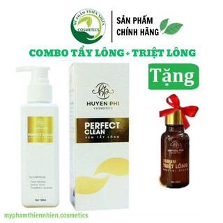 Kem tẩy lông Huyền Phi triệt lông vĩnh viễn không đau, không dị ứng tặng serum triệt lông