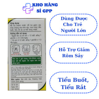 Bột nước mát Herba Cool Extra vị bí đao (hộp 10 gói x 7g)