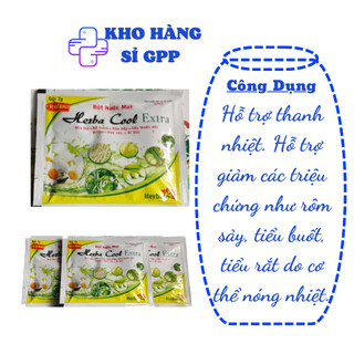 Bột nước mát Herba Cool Extra vị bí đao (hộp 10 gói x 7g)