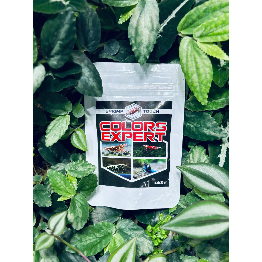 THỨC ĂN GIÚP LÊN MÀU CHO TÉP CẢNH SHRIMPTOUCH - COLORS EXPERT gói 30Gr