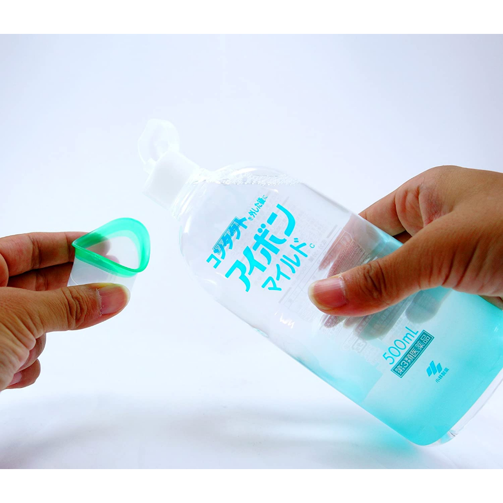 Hàng nhật có bill/ Nước rửa mắt Aibon Cool 500mL/date 2024