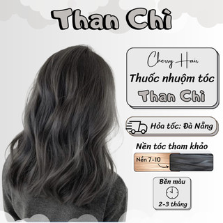 Thuốc Nhuộm Tóc Màu Than Chì Thuốc nhuộm Tóc chính hãng tặng kèm Oxy + Bao Tay, Cherry_Hair.Cherry Hair