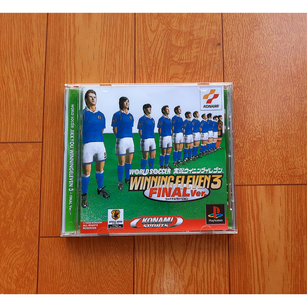 Game ps1 Đá banh nhật 3 kèm thẻ nhớ mở khóa đủ đội và dịch tên tiếng anh