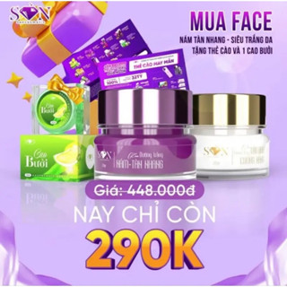 Combo Kem Face SON Nguyễn Tiên - Tặng Cao Bưởi và Thẻ Cào