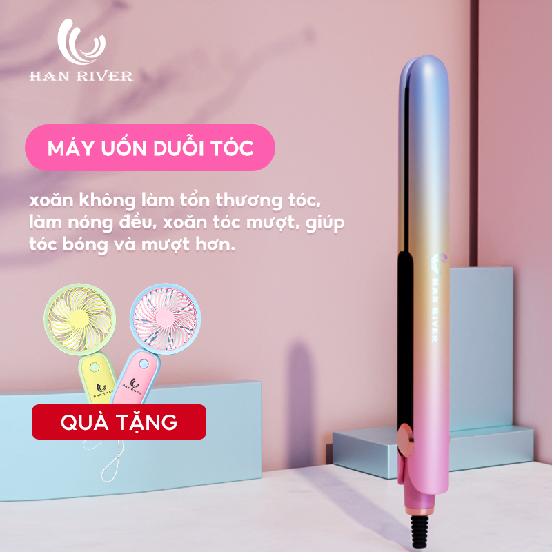 HAN RIVER Máy Duỗi Tóc 2 Trong 1 30 Giây Nhiệt Nhanh 30W máy duỗi - Hàng chính hãng