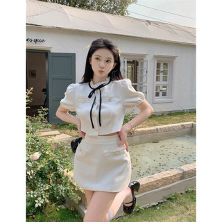 SET ÁO VÁY THẮT DÂY TIỂU THƯ  [TNT SHOP BIGSIZE 60KG 90KG]