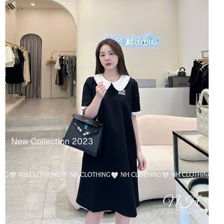 Váy miu niu cổ khâu đá sm