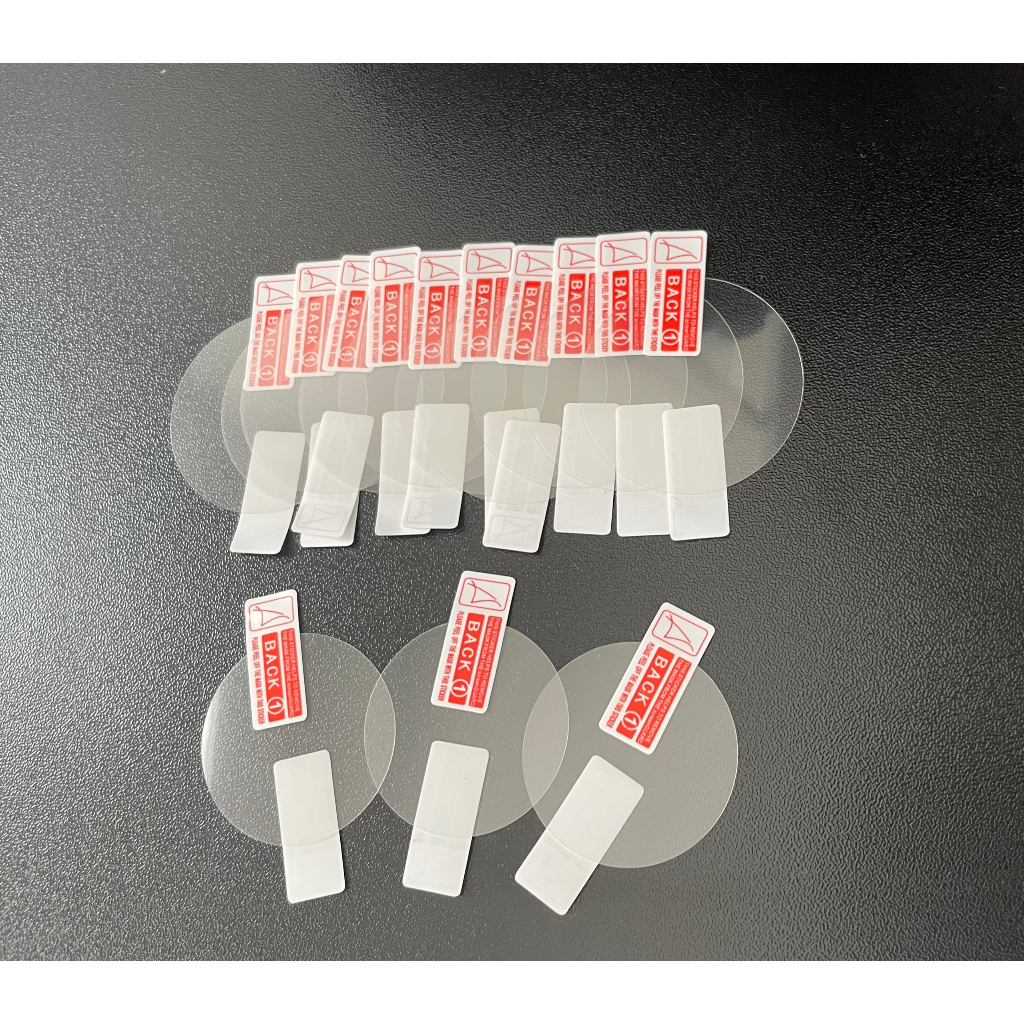 Miếng dán PHIM bảo vệ mặt đồng hồ, chống trầy xước, chống cháy nổ có kích thước từ 30mm-40mm