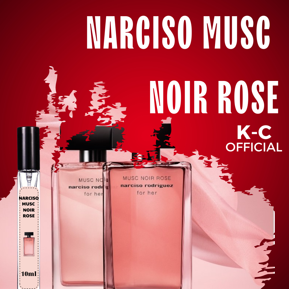 Nước hoa chiết Narciso Musc Noir Rose Nước hoa nữ chính hãng gợi cảm cuốn hút tinh tế, mẫu thử mini 10ml