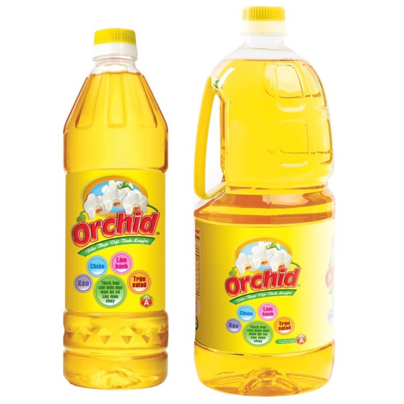 DẦU ĂN ORCHID CHAI 1L/2L
