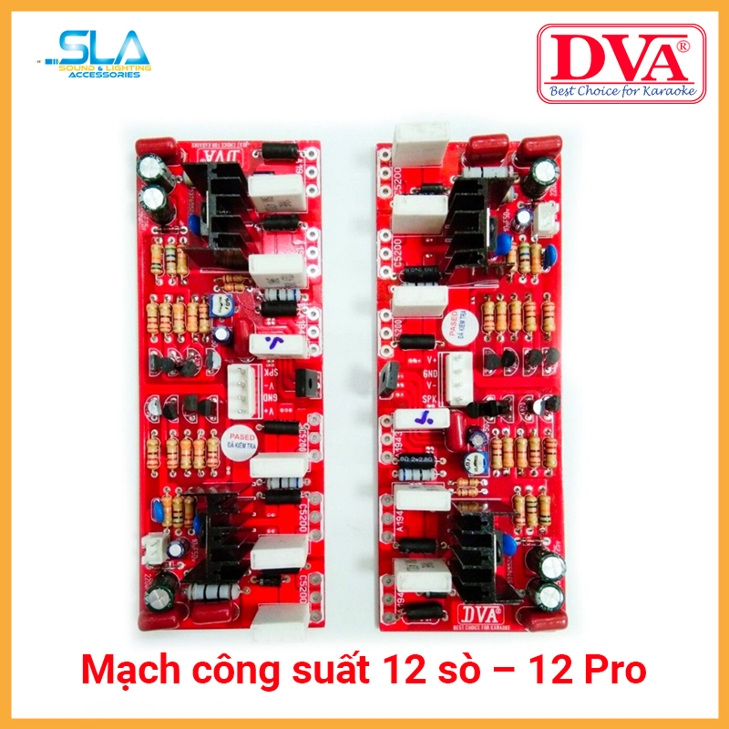Mạch công suất 12 sò – 12 Pro