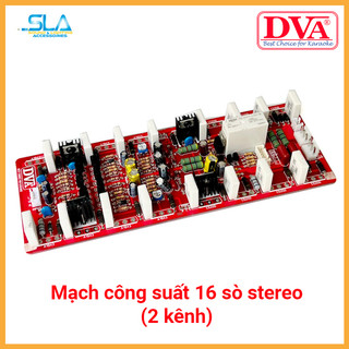 Mạch công suất 16 sò stereo (2 kênh)