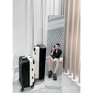  Vali  khung nhôm kéo du lịch Trắng  KHUNG NHÔM CHỐNG BỂ VỠ- CHỐNG RẠCH MÓC- CHỐNG XƯỚC SIZE20 24 29  BH 5N  