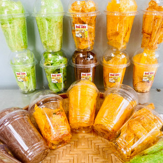 Bánh tráng phô mai nhiều vị, thơm béo, không cay