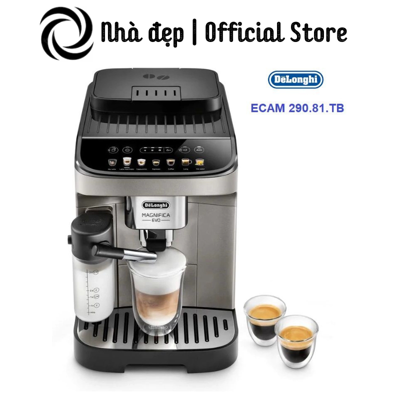 Máy Pha Cà Phê Tự Động DeLonghi Magnifica Evo ECAM 290.81.TB, Espresso, Cappuccino, MadeIn Rumani, BH 12 Tháng, nhadep99