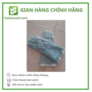 [RẺ VÔ ĐỊCH] Găng Tay Da Hàn Bảo Hộ Lao Động - Bảo Hộ Xanh Mã Sản phẩm GTD0010 - BHX1