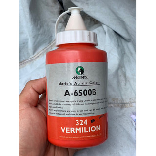 MÀU VẼ ACRYLIC MARIÉS 500ML BÌNH BỐP