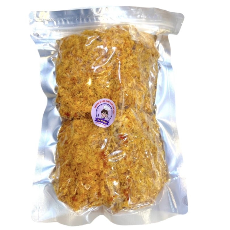 CƠM CHÁY CHÀ BÔNG SÀI GÒN- TÚI ZIP 500G - SỐT MẠCH NHA ĐỘC QUYỀN