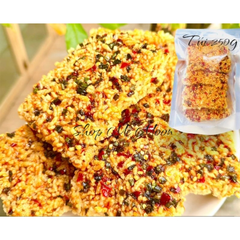 CƠM CHÁY MẮM HÀNH SỐT MẠCH NHA - TÚI 500G