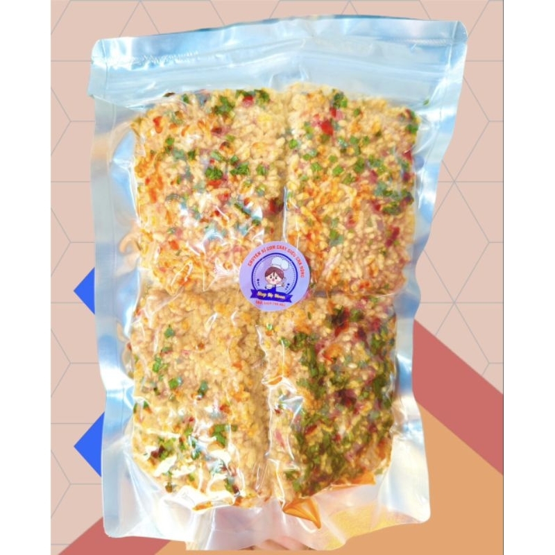 CƠM CHÁY MẮM HÀNH SỐT MẠCH NHA - TÚI 500G