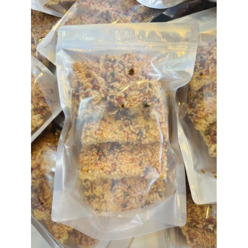 CƠM CHÁY MẮM HÀNH SỐT MẠCH NHA - TÚI 500G