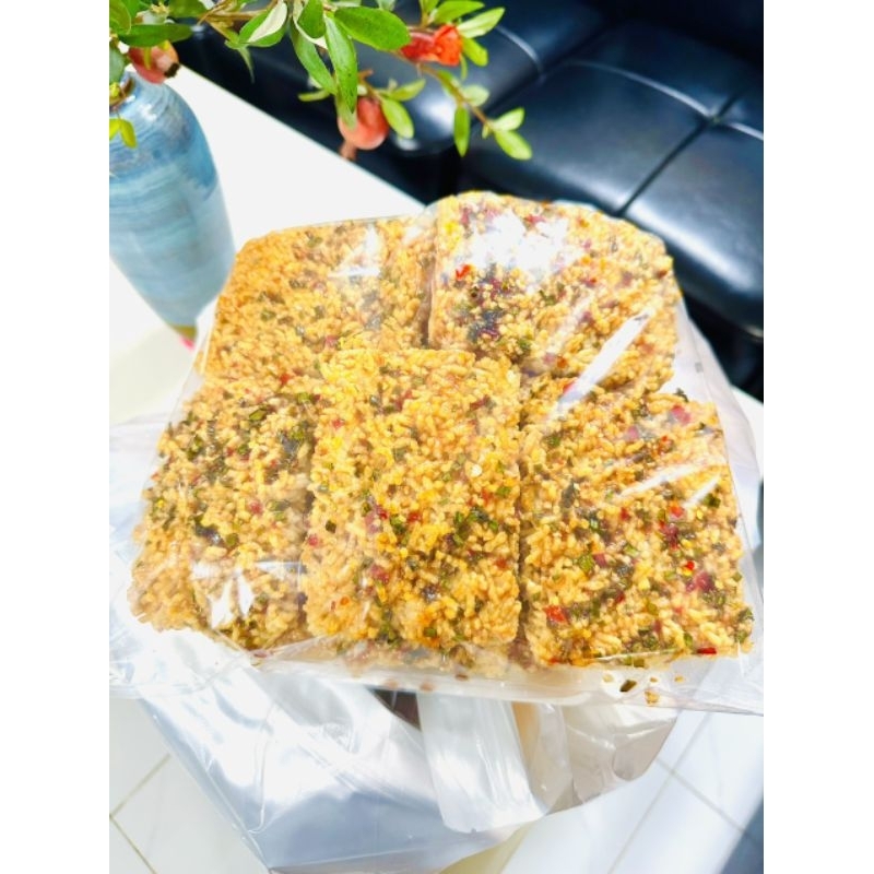 CƠM CHÁY MẮM HÀNH SỐT MẠCH NHA - TÚI 500G