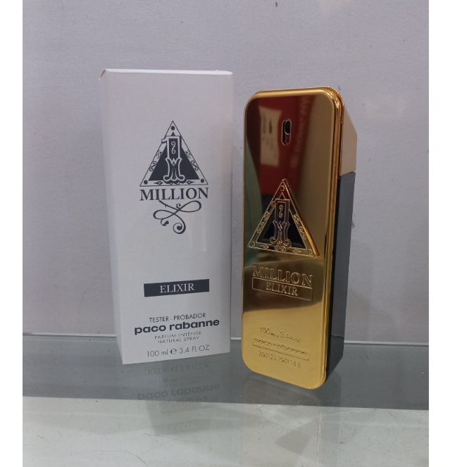Nước hoa nam : Tester Paco Rabanne 1 Million Elixir Parfum Intense 100ml ( hộp giấy như hình )